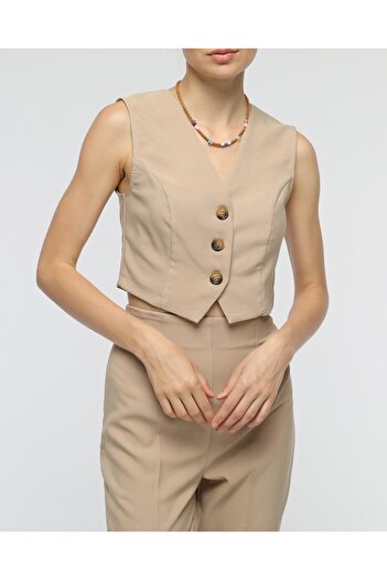 Elaxi Double Fabric Vest & Pants Double Set