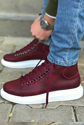 TEET MN258 - CBT Roma Ανδρικές Μπότες Claret Red