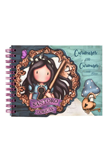 Santoro Gorjuss Curiosity spiral notebook