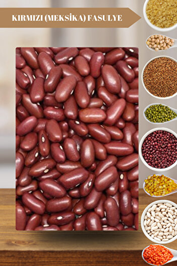 Taş Değirmenden Organik Organik Kırmızı (Meksika) Fasulye - 1 Kilo