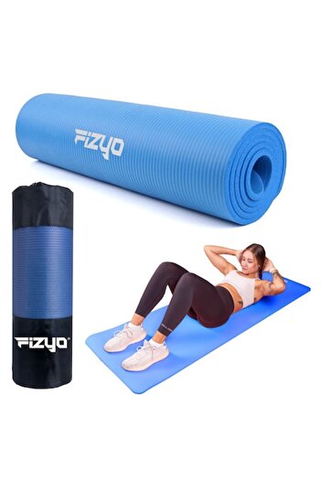 CEDA HOME Saltea de yoga, fitness, aerobic CEDA HOME albastră, 183x61x1cm, spumă NBR, cauciuc sintetic