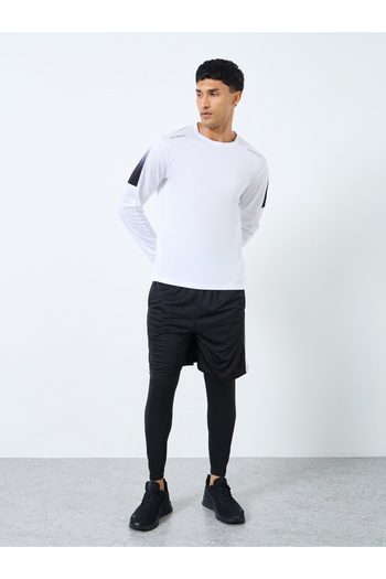 Styli Pack of 3 - Reflective Print T-Shirt, Shorts and Track Pants