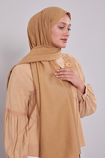 Levidor Latte Plain Adria Shawl