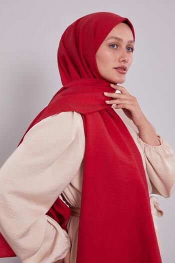 Levidor Red Plain Adria Shawl
