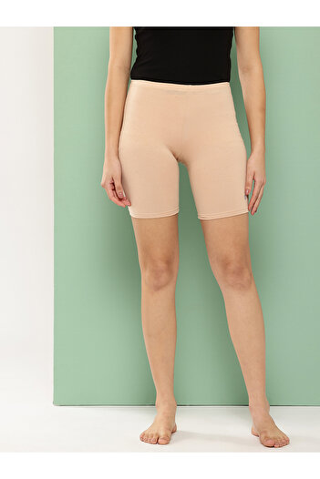 Leading Lady By Styli Pack of 2 - Solid Cotton Blend Shorts