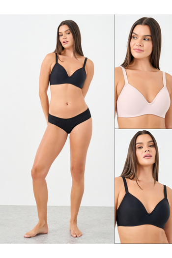 Styli Pack of 2 - Molded Cup T-Shirt Bra