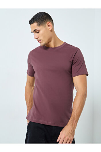 Styli Pure Cotton Compact Jersey Regular T-Shirt