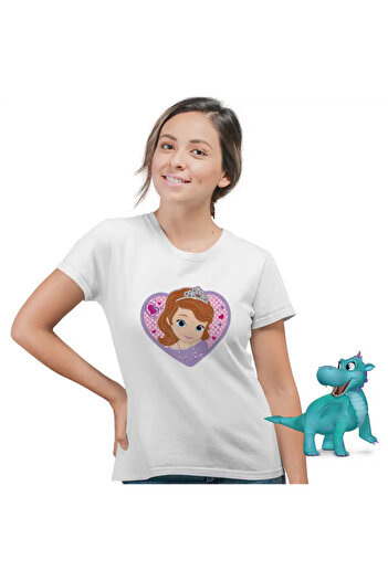 OEM Women's T-Shirt Sofia The First Heart Drawings
