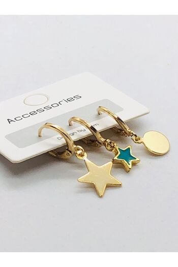 İnDerin Women's Jewelry Earring Set of 3