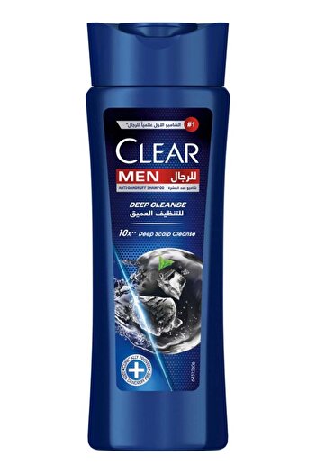 Clear Anti-Dandruff Shampoo for Deep Cleansing for Men 190ml