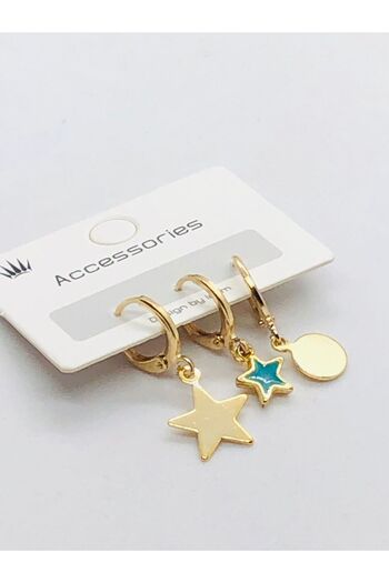 İnDerin Women's Jewelry Earring Set of 3