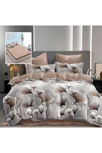 TextiLici Finet cozy bed linen, 6 pieces, TextiLici, universal bed cover 160 x 200 cm and 180 x 200 cm, 4