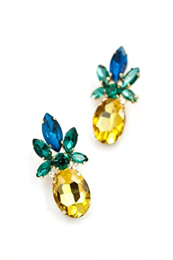Royaleks Pineapple Earrings - Gold