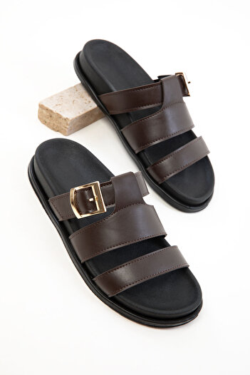 SOHO Brown Women's Slippers 20752