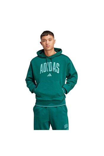 adidas College Style Logo Printed Hoodie