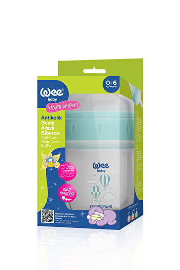 Wee Baby Nanninom Antikolik Geniş Ağızlı Biberon 150 ml