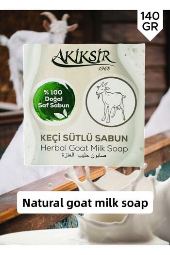 Akiksir Natural Goat Milk Soap 140Ggr