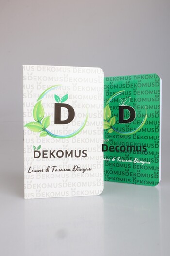Beşiktaş Dekomus Pocket Notebook and New Season Licensed Planner and Spiral Notebook with Bookmarks, Pack of 2