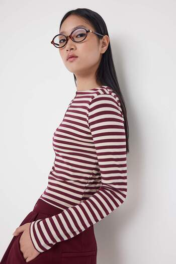 Trendyol Collection Teen Burgundy Knitted Blouse Twoaw26Bz00256