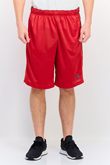 adidas Men Climalite Essential Shorts, Light Scarlet