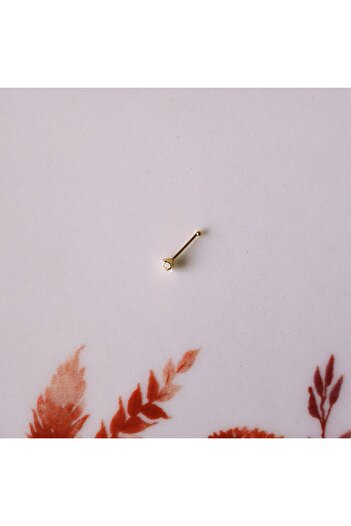 Heppii Cerrahi Çelik Gold Renk Çelik Yıldızlı Burun Piercing Yıldızlı Hızma