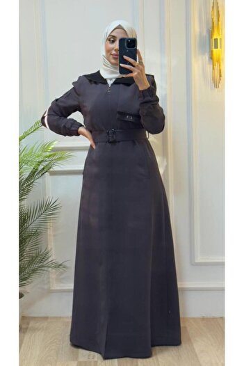 Tebrikler tekstil Women's Summer Long Coat Lined Fashionable and Comfortable Model M0034