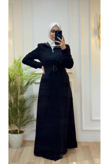 Tebrikler tekstil Women's Summer Long Coat Lined Fashionable and Comfortable Model M0034