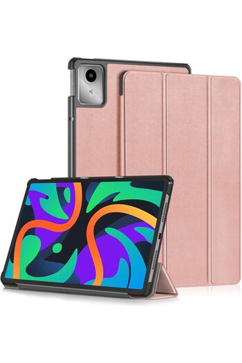 SIGLOO Slim Smart Cover Trifold Case for Lenovo Tab M11 11 inches golden