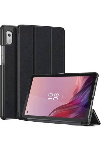 SIGLOO Husa Slim Smart Cover Trifold pentru Lenovo Tab M8 HD 4th Gen 8 inci black