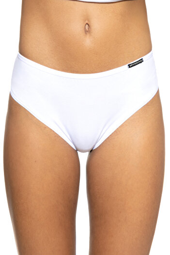 BRAINWEAR Women's 3 Pack Lycra Cotton Hipster Panties