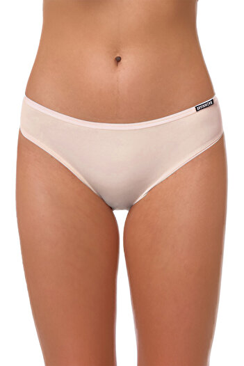 BRAINWEAR Women's 3 Pack Lycra Cotton Bikini Panties