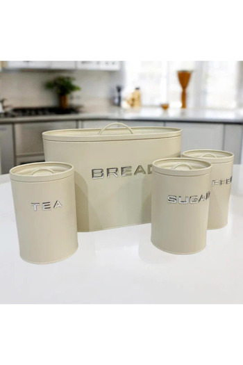 WolfCast 4 Piece Bread and Storage Box Set
