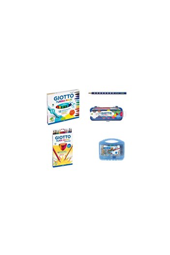 Fila Giotto Giotto Watercolor Dry Paint Pastel Paint Felt Pen Starter Pen with Gift