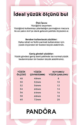 Pandora Pembe Çakra Kalp Yüzük