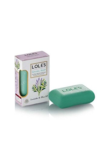 Lole's Luxury Pure Natural Soap, Lavender & Olive Oil Beauty Bar, 150g
