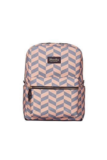 BloominBag Smokey Chevron 13-14 Inch Laptop / MacBook Backpack