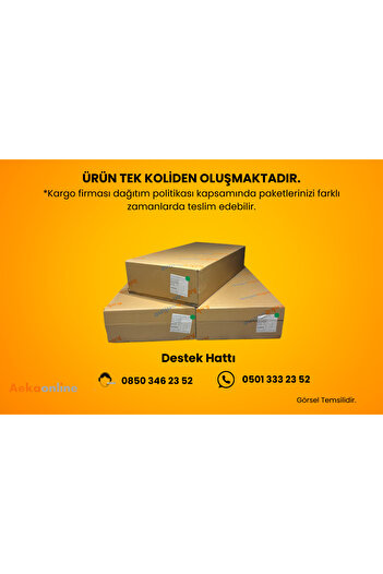 AEKA Ae-1037 Delfina Yan Sehpa Beyaz