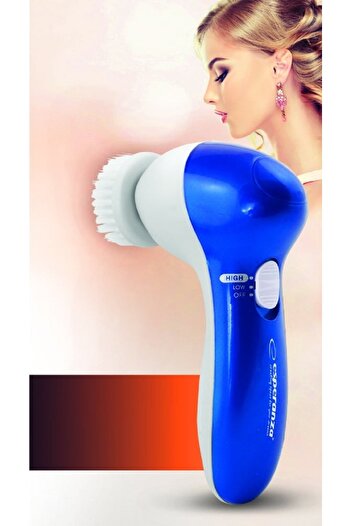 ESPERANZA Facial Cleansing and Micro-Massage Device with 5 Interchangeable Heads