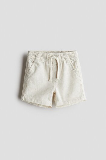 H&M Keten Karışımlı Şort