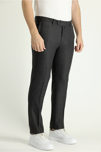 Kiğılı Relaxed Fit Comfortable Cut Lycra Classic Fabric Trousers
