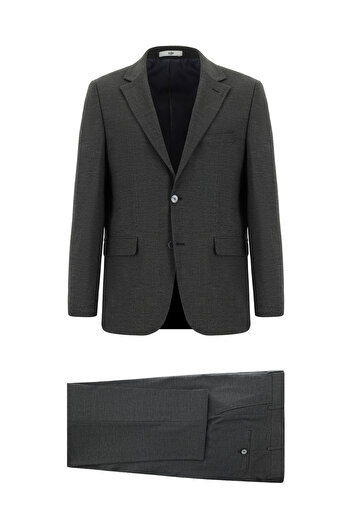 Kiğılı Relaxed Fit Comfortable Cut Wool Classic Suit