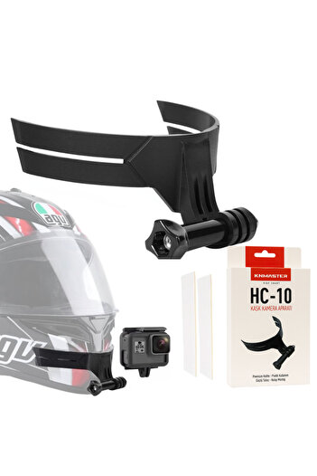 Knmaster HC-10 Motosiklet Kask Çene Aksiyon Kamera Tutucu