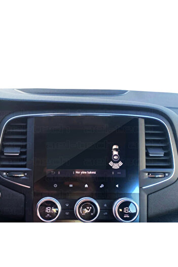 ael-tech Renault Megane Touch and Icon 7 inch Navigation compatible Nano Screen Protector 2023