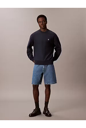 Calvin Klein PREMIUM TERRY MONOGRAM CN SWEATS Sweatshirt