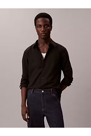 Calvin Klein LS TECH STRETCH SLIM SHIRT Gömlek
