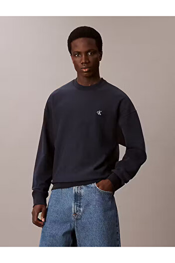 Calvin Klein PREMIUM TERRY MONOGRAM CN SWEATS Sweatshirt