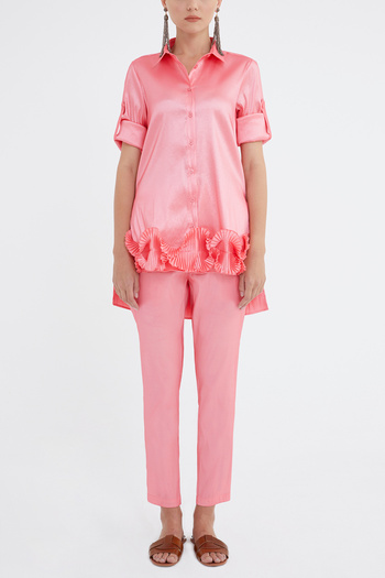 SOCIETA Pleated Shirt 10735