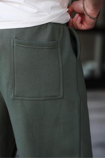 Madmext Ανδρικό αθλητικό παντελόνι Khaki Casual Cut E6578