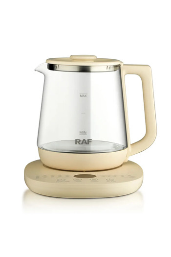 barste Electric Kettle Borosilicate Glass 1.5L, Temperature Control, Cordless