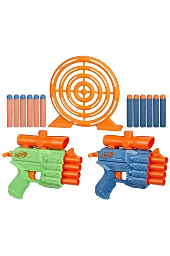 Nerf set de 2 Blastere + 12 proiectile de spuma